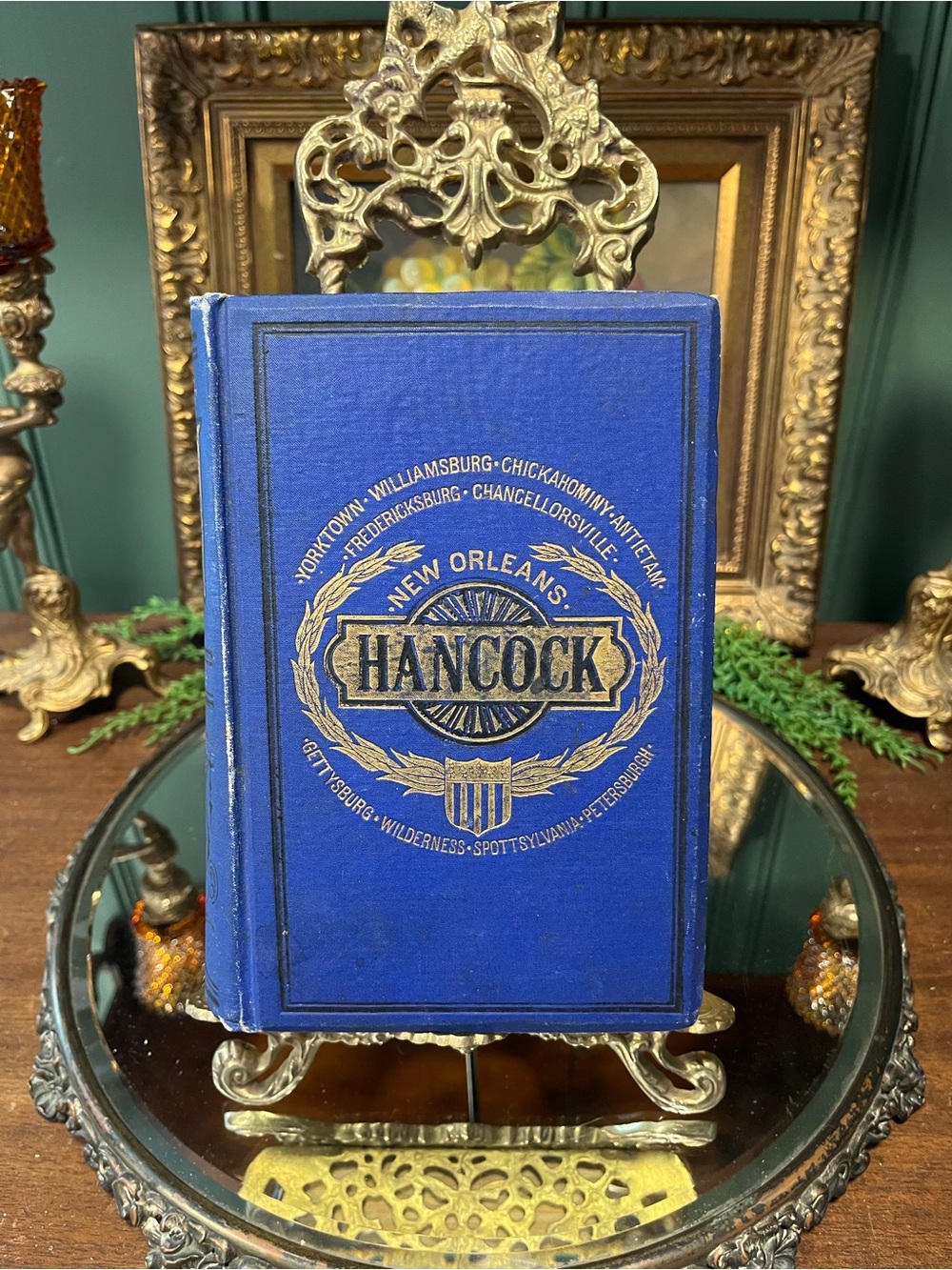 Life and military career of Winfield Scott Hancock copyright 1880 antique book